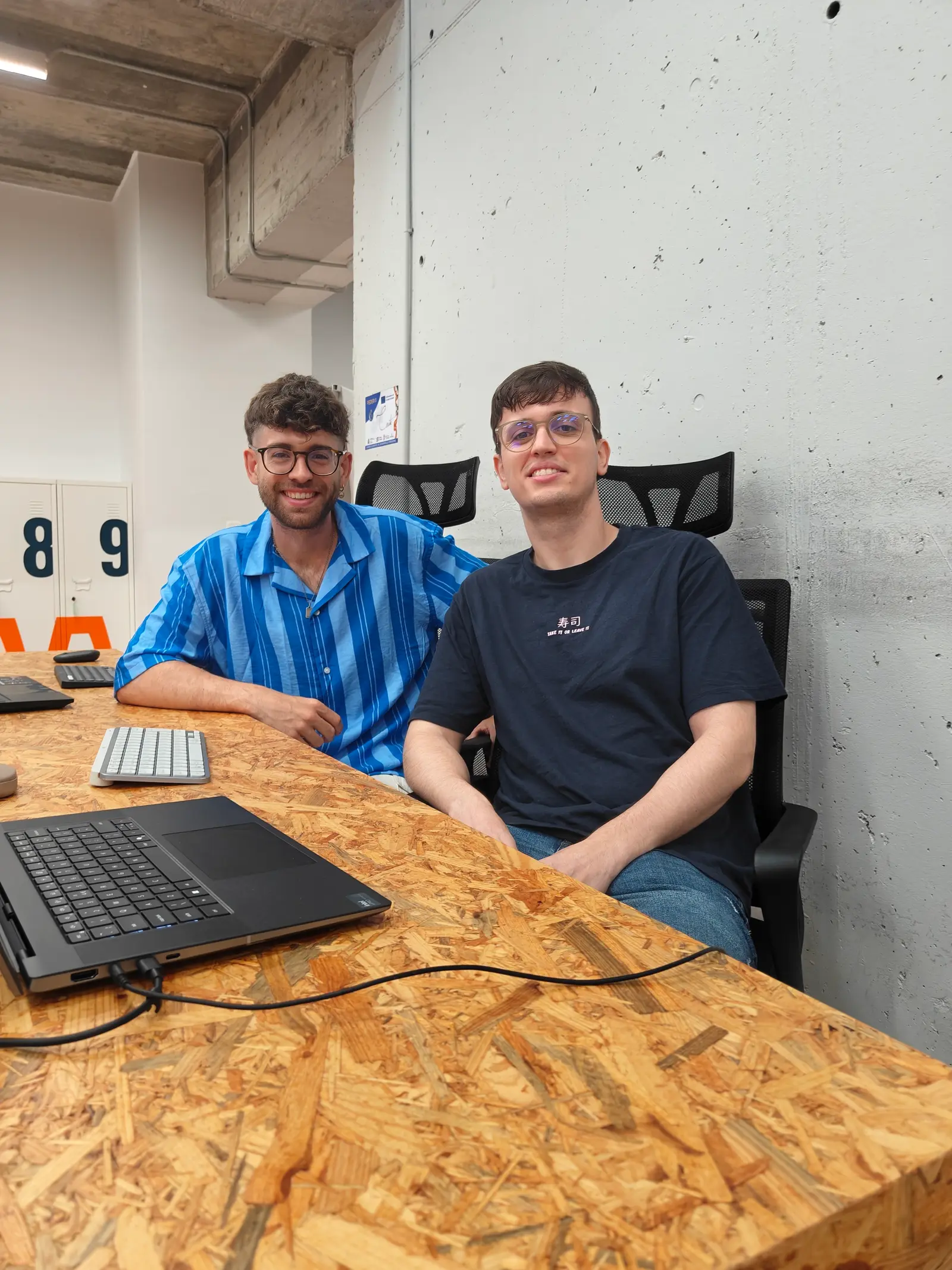 Álvaro y Juan Rubén, fundadores de Ceustack